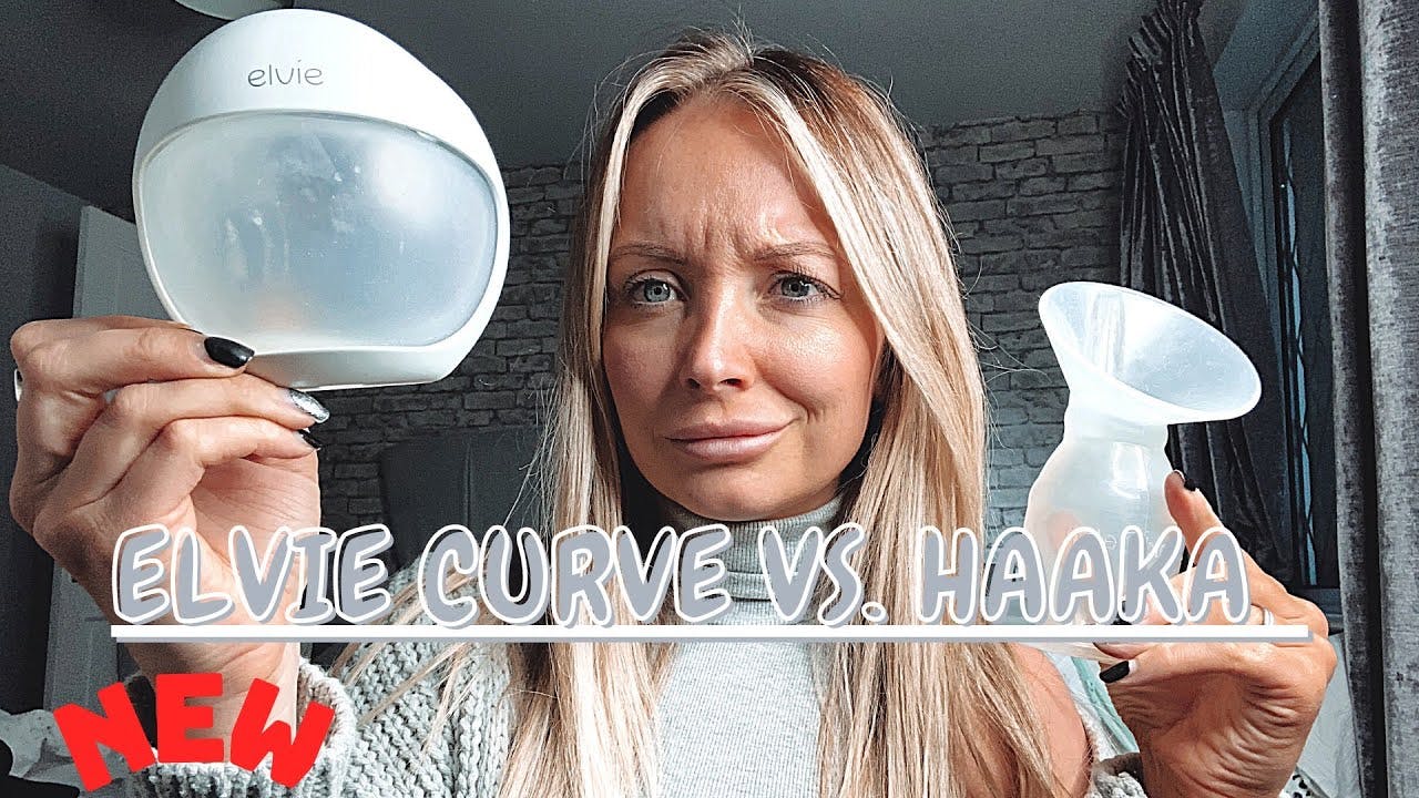 Jämförelse av Haakaa Silicone Breast Pump och Elvie Curve: Vad är bäst för dig?