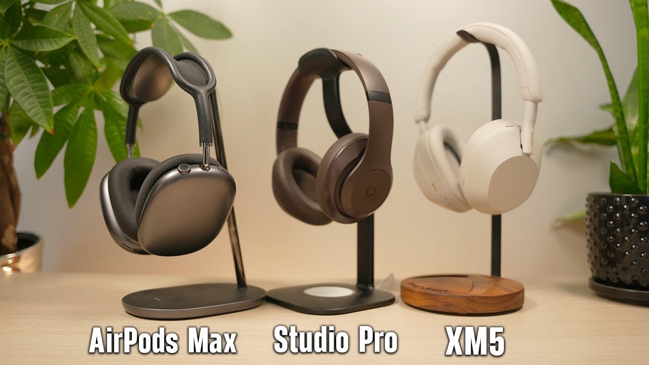 Jämförelse av Beats Studio Pro, Sony WH-1000XM5 och Apple AirPods Max: Vilka hörlurar toppar listan?