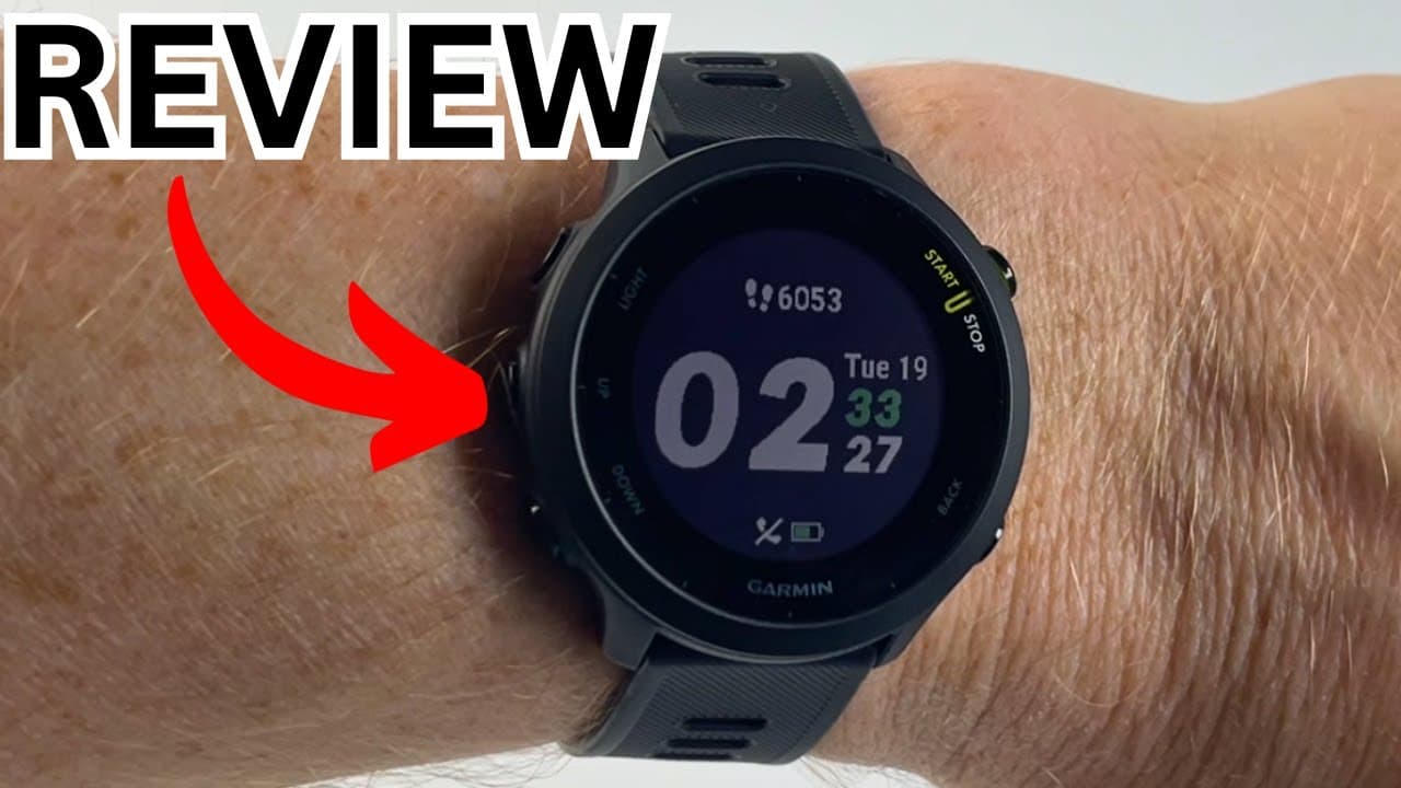 Recension av Garmin Forerunner 55: En prisvärd och funktionsspäckad sportklocka