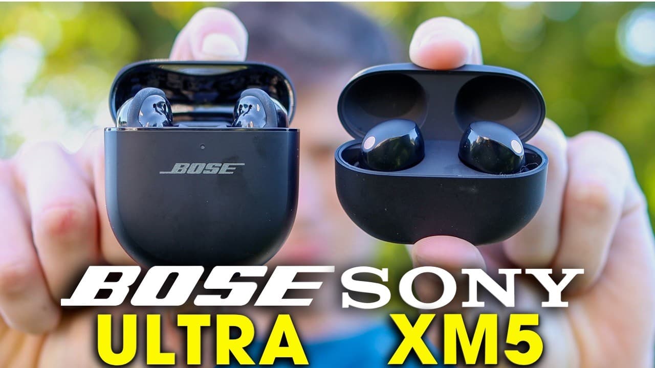 Jämförelse av Bose QuietComfort Ultra Earbuds och Sony WF-1000XM5: Vilka passar dig bäst?