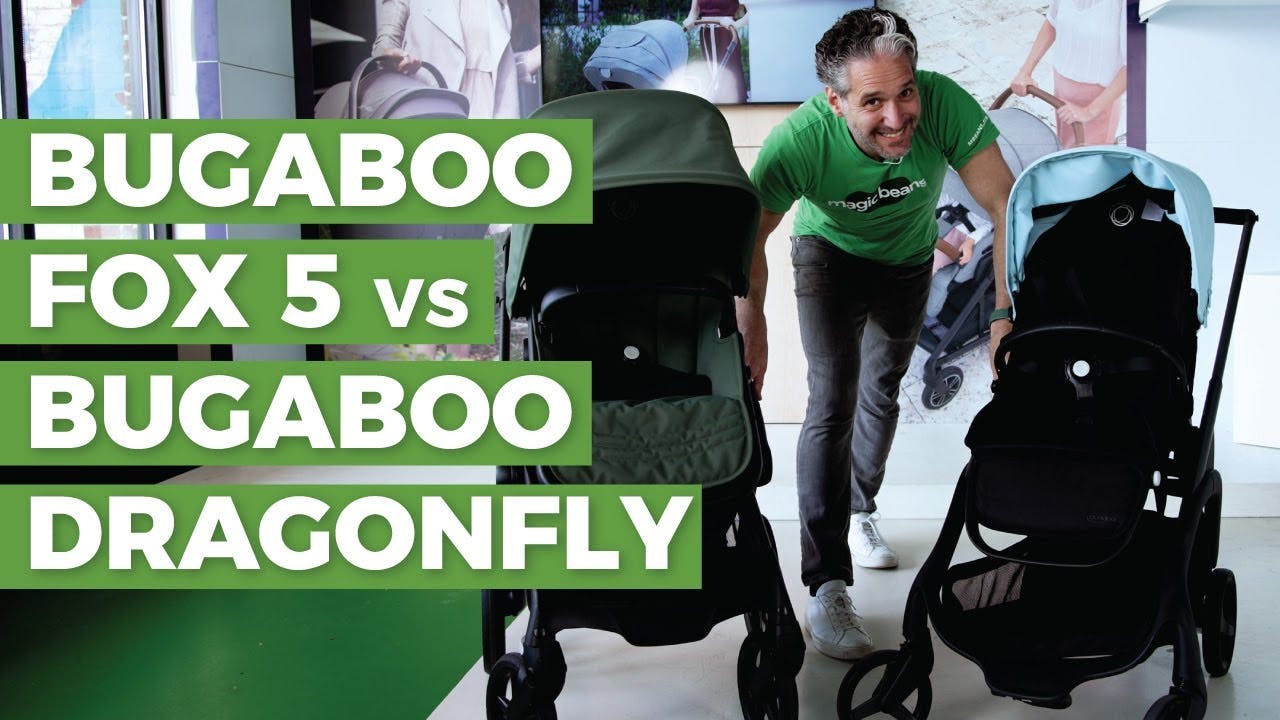 Jämförelse av Bugaboo Fox 5 och Bugaboo Dragonfly: Vilken barnvagn passar dig?