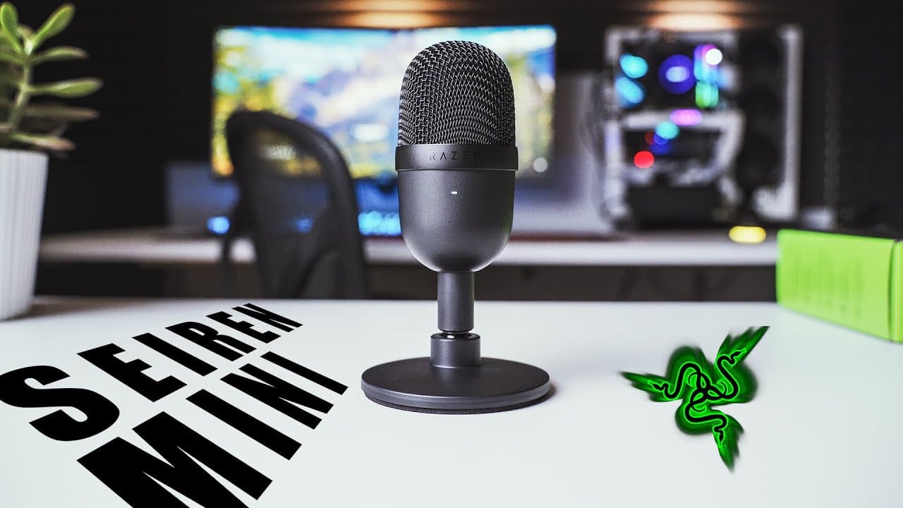 En titt på Razer Seiren Mini: Kompakt och kraftfull mikrofon