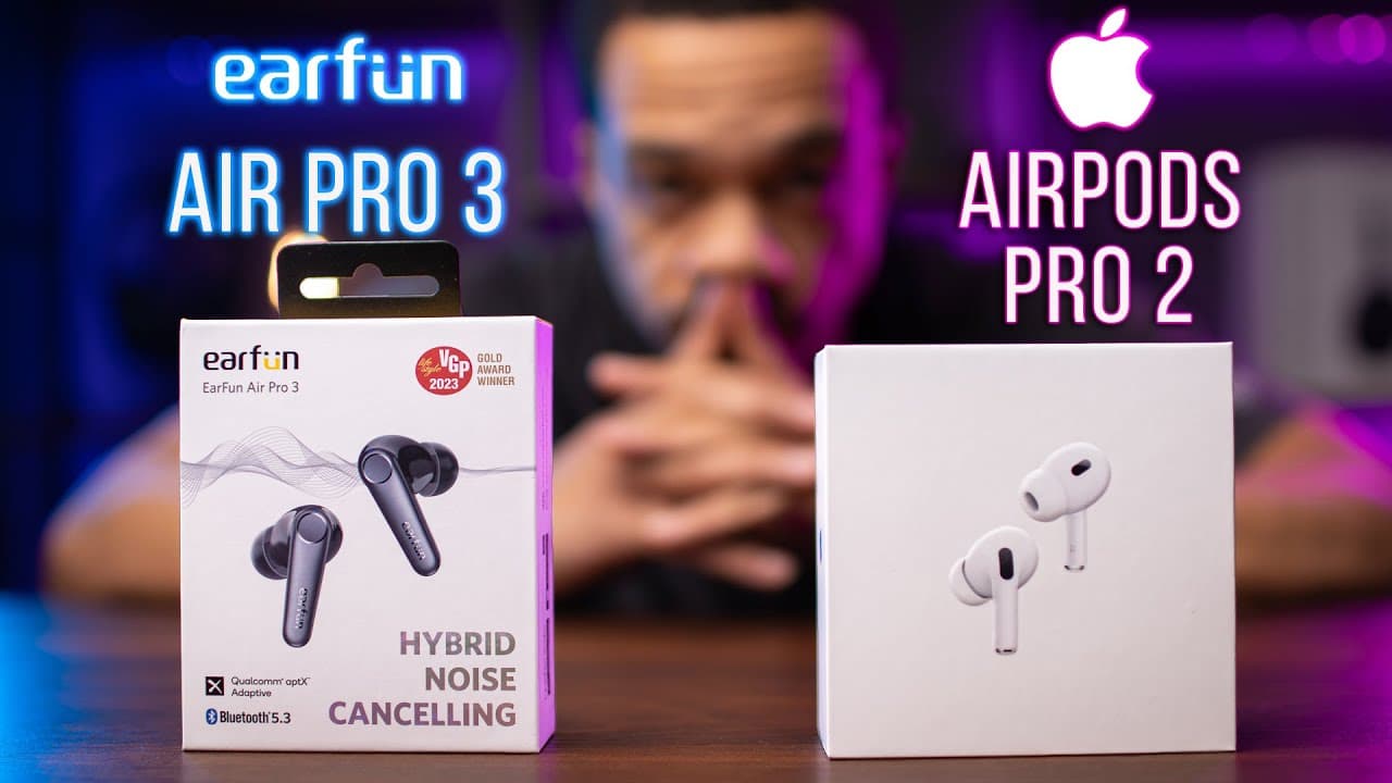 Jämförelse mellan Apple AirPods Pro 2 och Earfun Air Pro 3: Vilka är bäst?