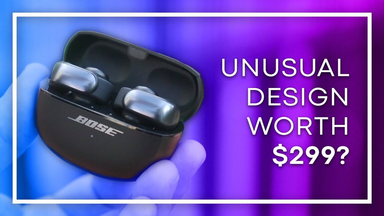 En granskning av Bose Ultra Open hörlurar: En ny era för öppna earbuds