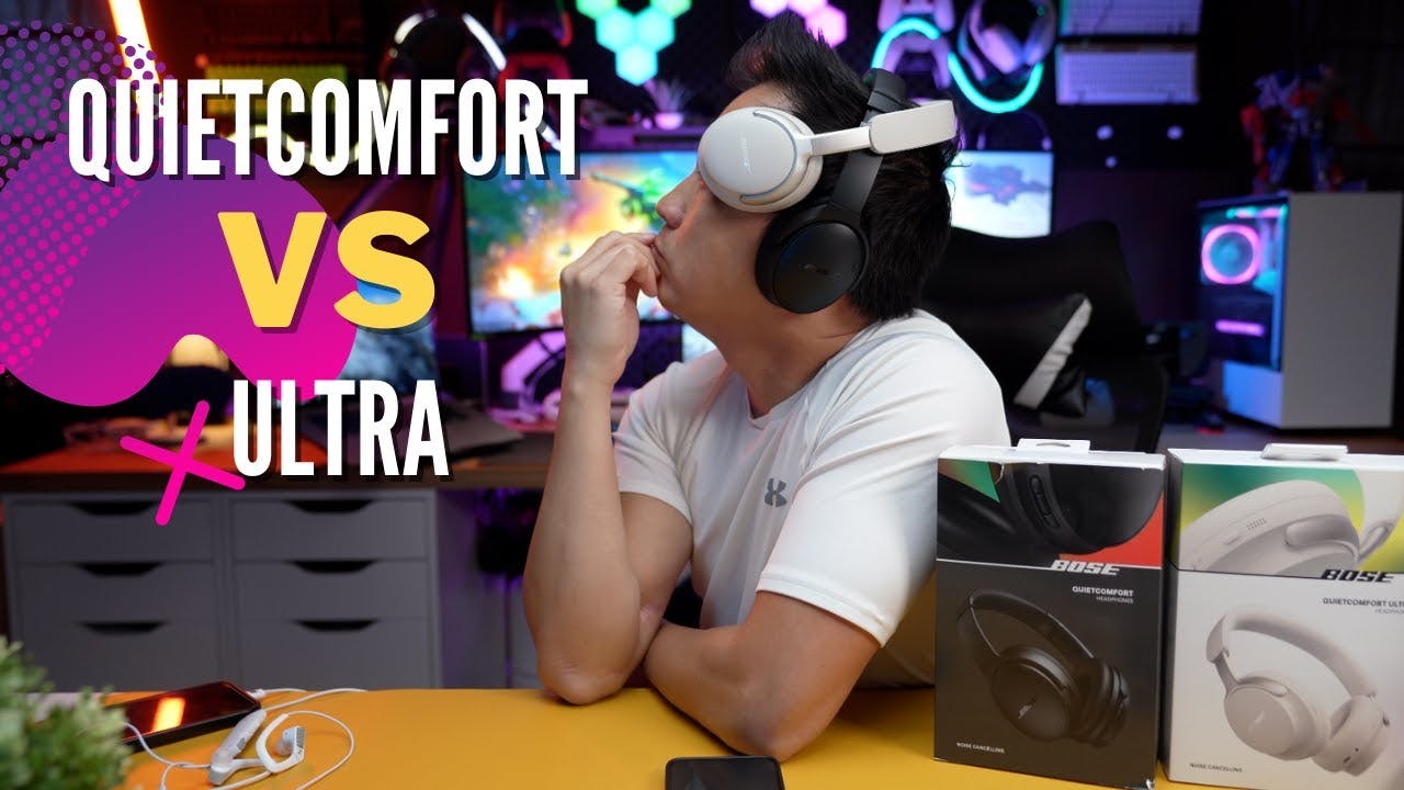 Jämförelse av Bose QuietComfort Ultra och Bose QuietComfort: Vilka hörlurar presterar bäst?