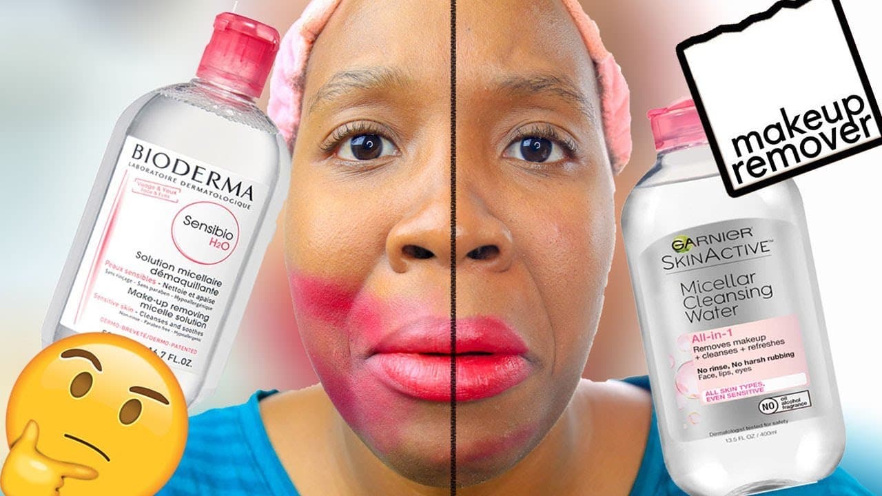 Jämförelse mellan Garnier SkinActive Micellar Cleansing Water och Bioderma Sensibio H2O