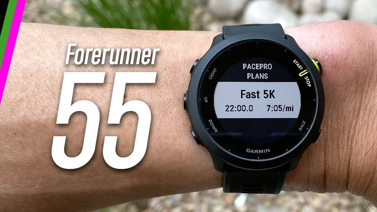 En titt på Garmin Forerunner 55: Smarta funktioner för löpare och sportentusiaster