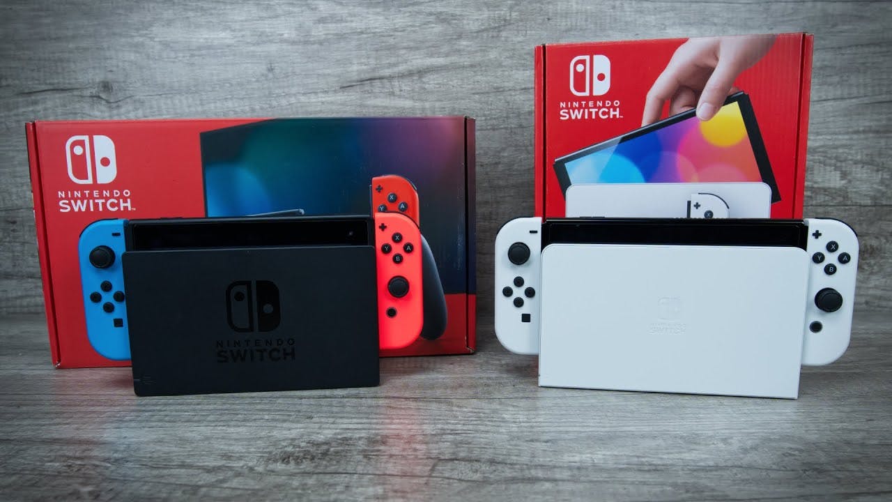 Jämförelse mellan Nintendo Switch och Nintendo Switch OLED: Är uppgraderingen värd priset?