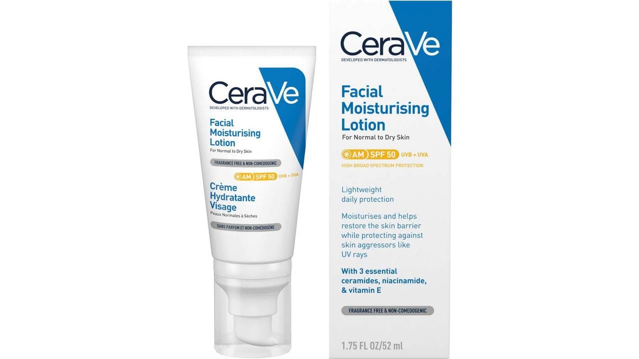 CeraVe AM Facial Moisturising Lotion SPF50