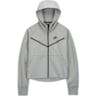 Nike Tech Fleece Windrunner Women's Full-Zip Hoodie - Dark Grey Heather/Black