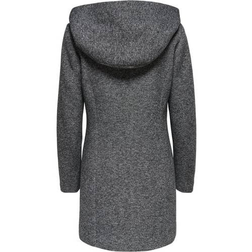 Only Classic Coat - Gray/Dark Gray Melange