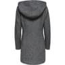 Only Classic Coat - Gray/Dark Gray Melange