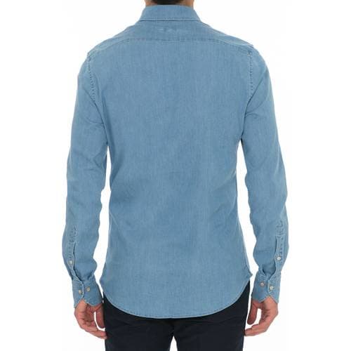 Stenströms Slimline Shirt - Washed Denim