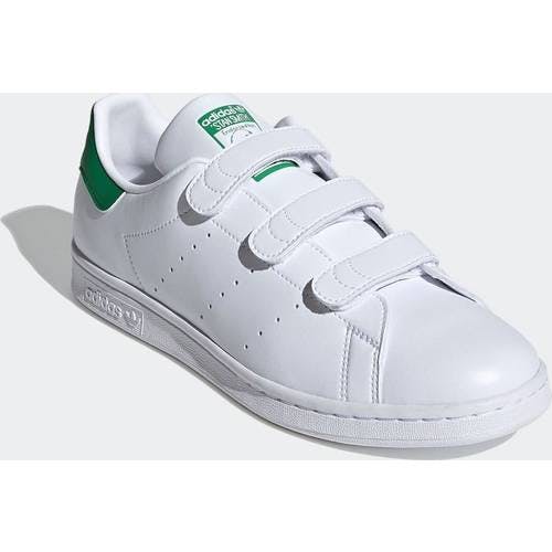 adidas Stan Smith - Cloud White/Cloud White/Green