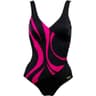 Damella Julia Swimsuit - Black/Cerise