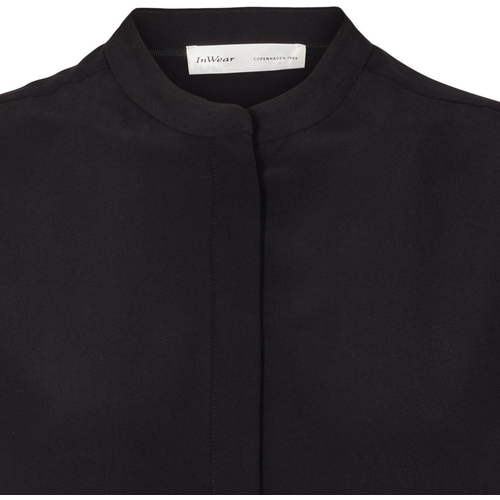 InWear LucieIW Silk Top - Black