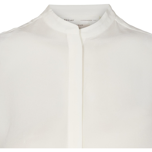 InWear LucieIW Silk Top - White Smoke