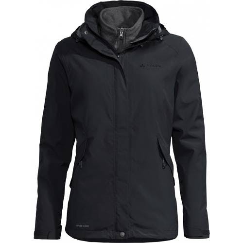 Vaude Women's Rosemoor 3in1 Outdoor Jacket - Black