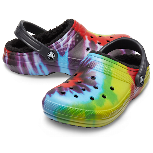 Crocs Classic Tie-Dye Lined