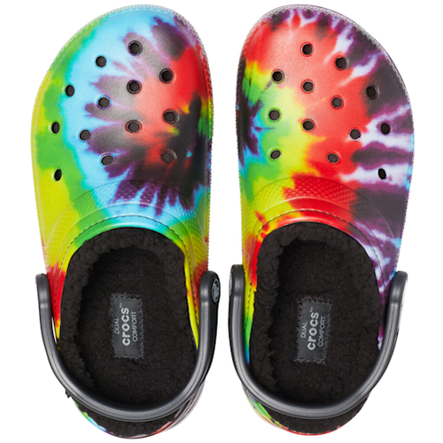 Crocs Classic Tie-Dye Lined