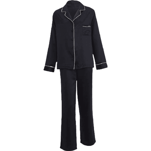 Bluebella Claudia Shirt and Trouser - Black