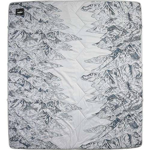 Therm-a-Rest Argo Blanket Valley View Print One Size Filt Grå