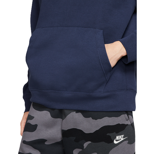 Nike Sportswear Club Fleece Pullover Hoodie - Midnight Navy/Midnight Navy/White