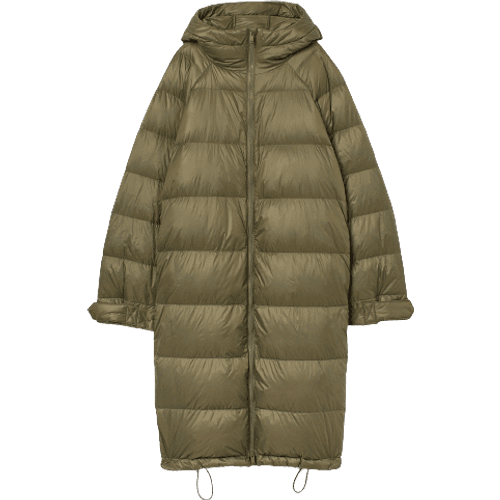 H&M Knee Length Down Jacket