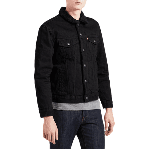 Levi's Sherpa Trucker Jacket - Berk Black