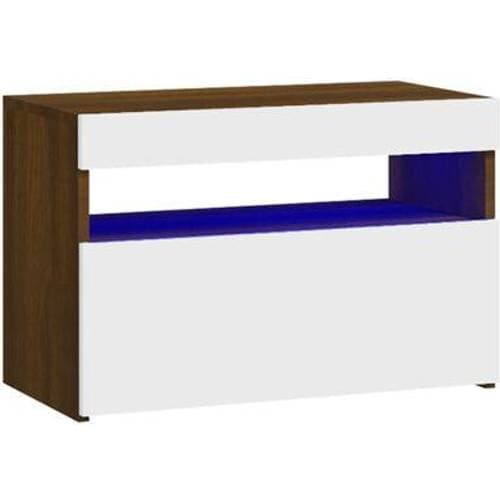 vidaXL Led Lights Sängbord 35x60cm