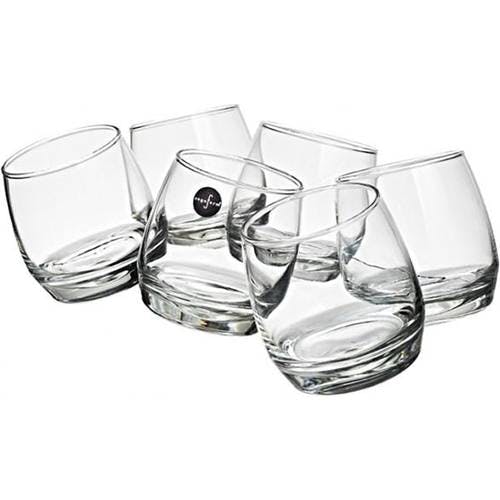 Sagaform rounded bottom Whiskyglas 20cl 6st