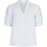 Neo Noir Odesa Linen Blouse - White