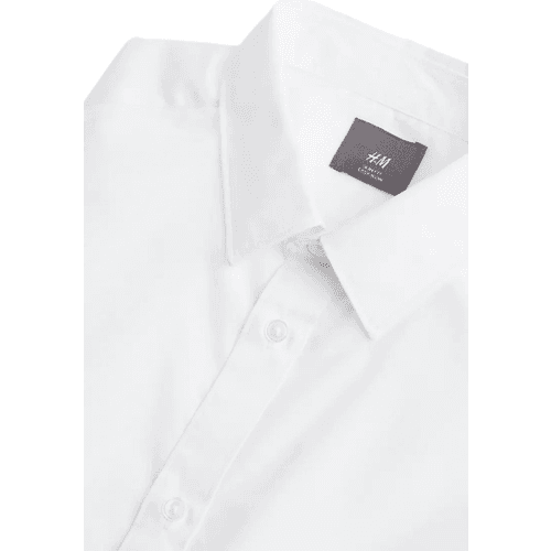 H&M Easy Iron Shirt - White