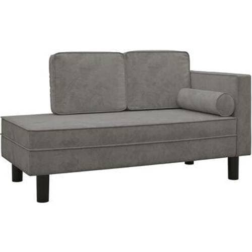 vidaXL Chaise Longue Soffa 118cm 2-sits