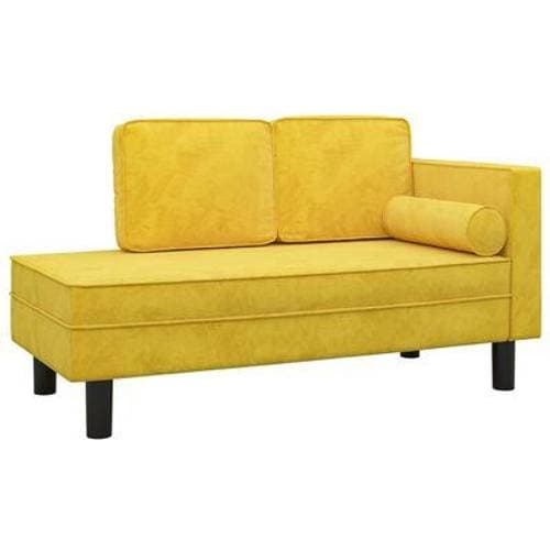 vidaXL Chaise Longue Soffa 118cm 2-sits