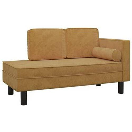 vidaXL Chaise Longue Soffa 118cm 2-sits