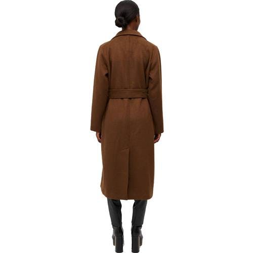 Object Wool Coat - Dark Earth