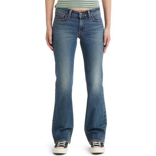 Levi's Superlow Bootcut Jeans - Show On The Road/Blue