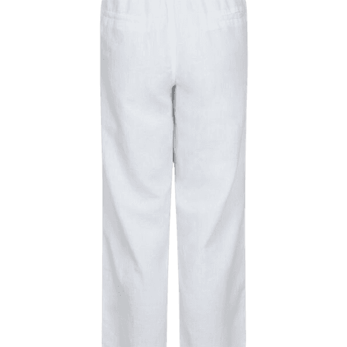 Neo Noir Sonar Linen Pants - White