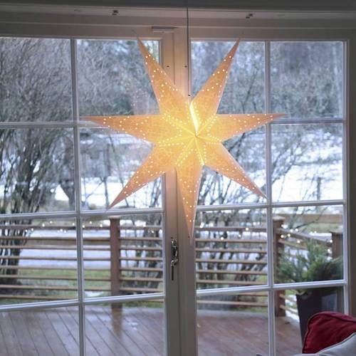 Star Trading Sensy White Julstjärna 70cm