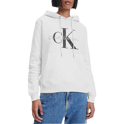 Calvin Klein Monogram Hoodie - Bright White