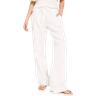 Neo Noir Sonar Linen Pants - White