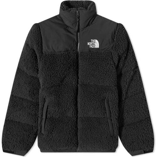 The North Face High Pile Nuptse Jacket - TNF Black