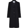 Selected Single Breasted Coat - Black