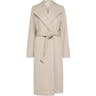 Selected Rosa Belt Coat - Sand Shell