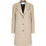 Selected Sasja Single Breasted Coat - Beige