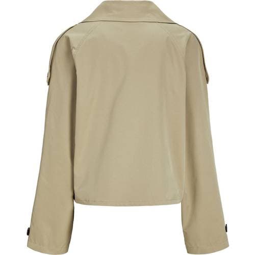 JJXX Carlie Short Trench Coat - Beige/Twill