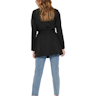 Only Valerie Double Breasted Trenchcoat - Black