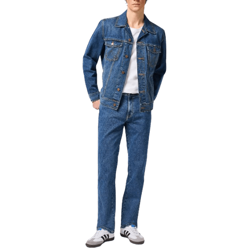 Wrangler Classic Denim Jacket - Mid Stone