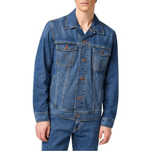 Wrangler Classic Denim Jacket - Mid Stone